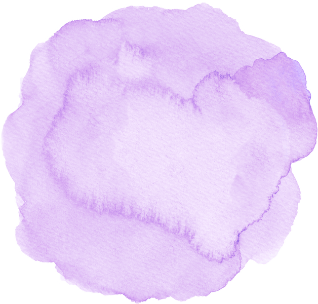 Pink Circle Stain Watercolor